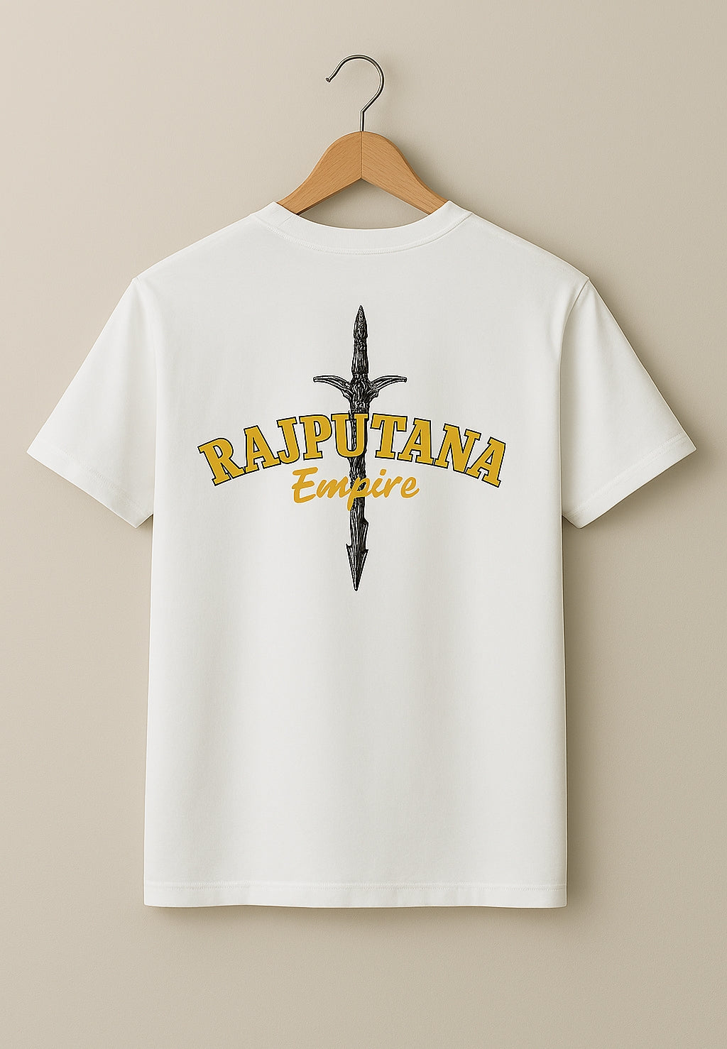 RAJPUTANA EMPIRE  Regular Fit Printed t shirt
