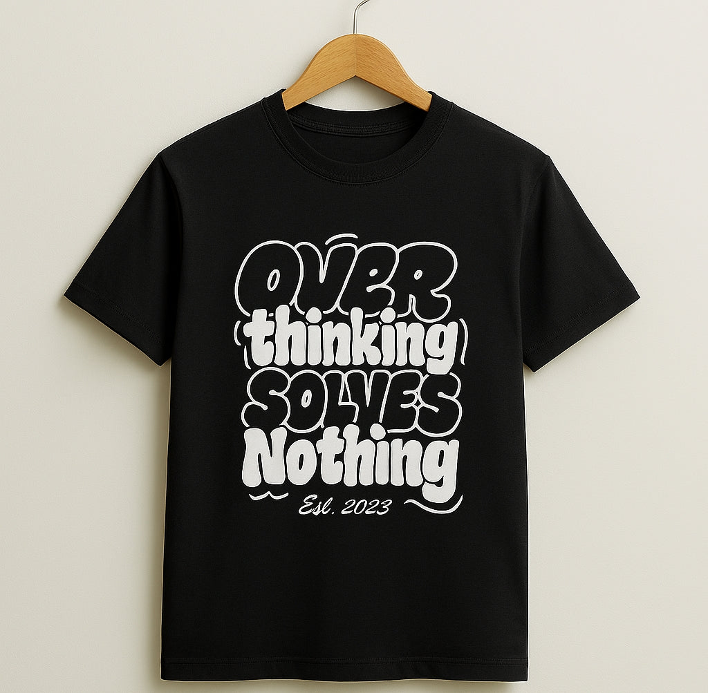 Black Printed t shirt