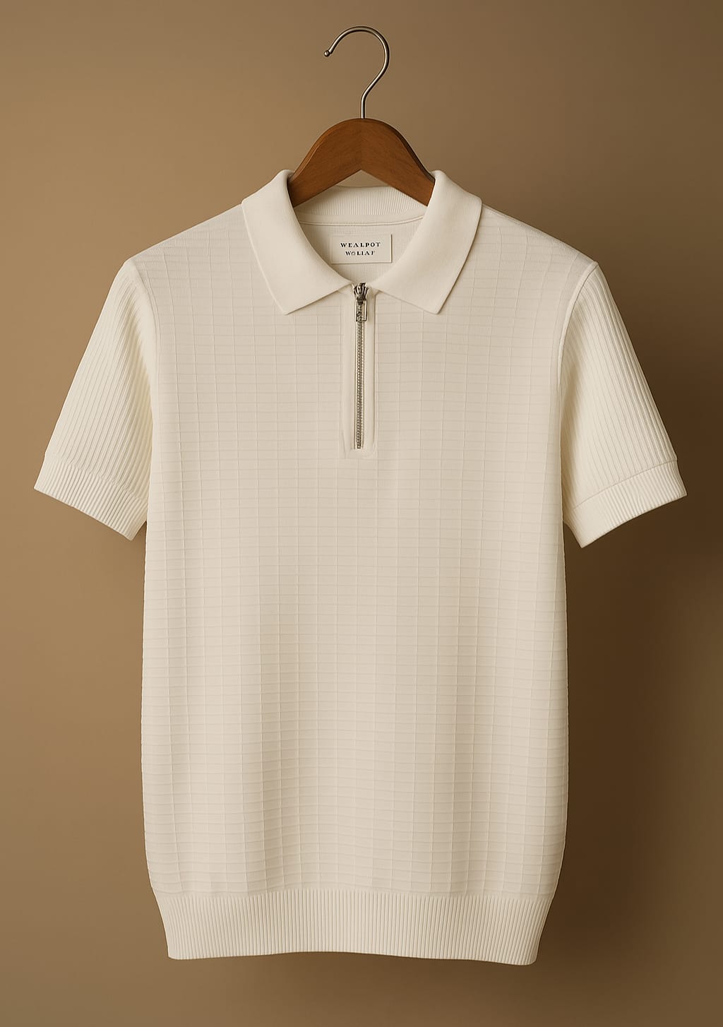 Men casual collar t shirt