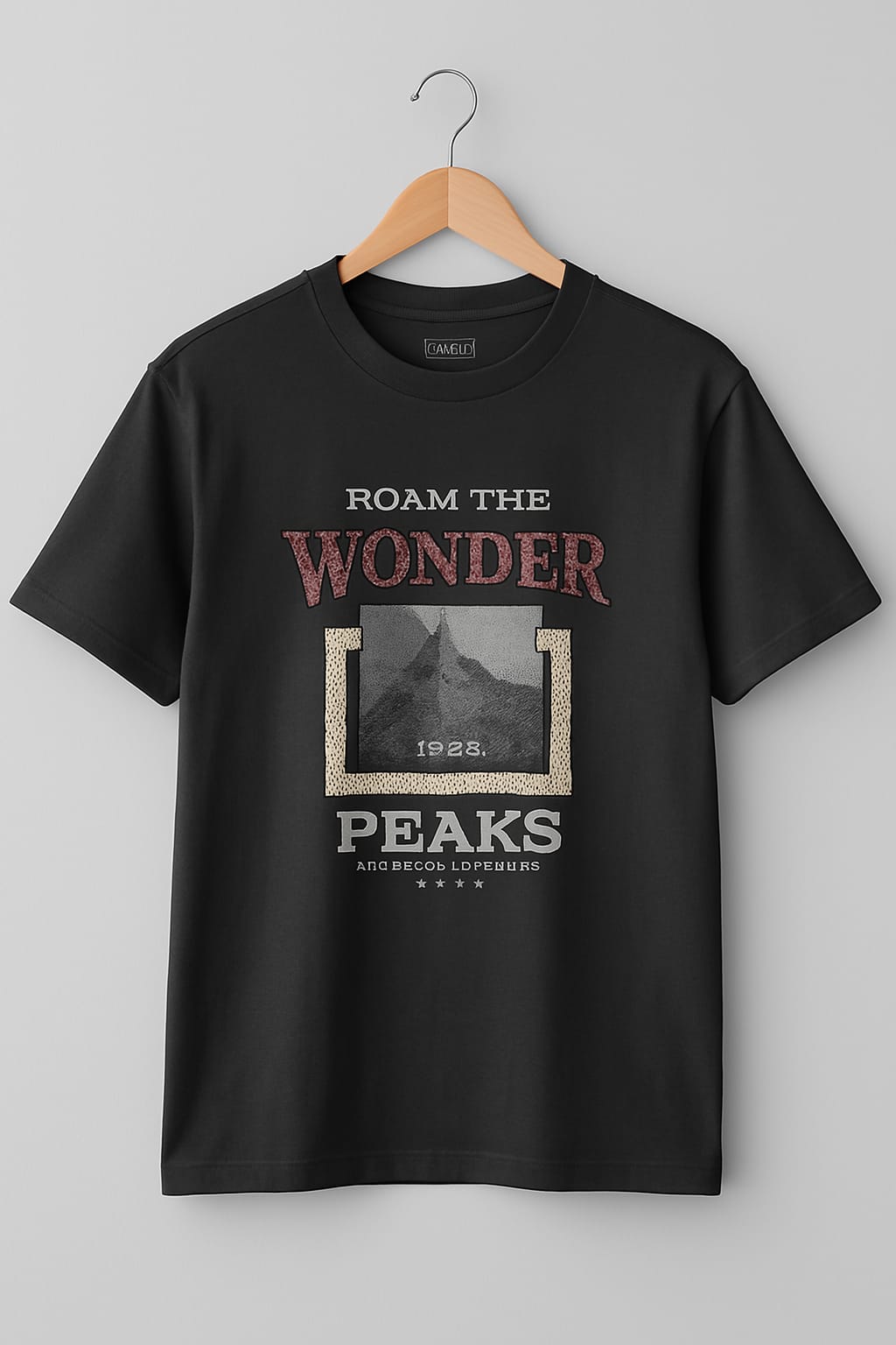 Men t shirt with Front Printing