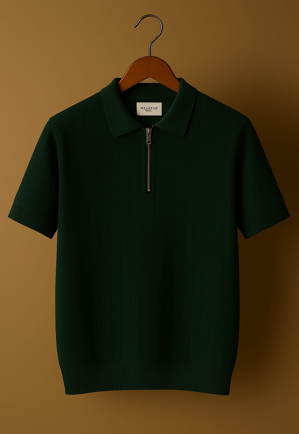 Men casual collar t shirt