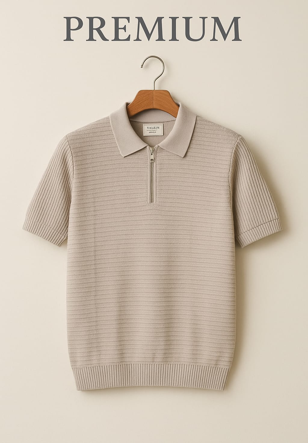 Men casual collar t shirt